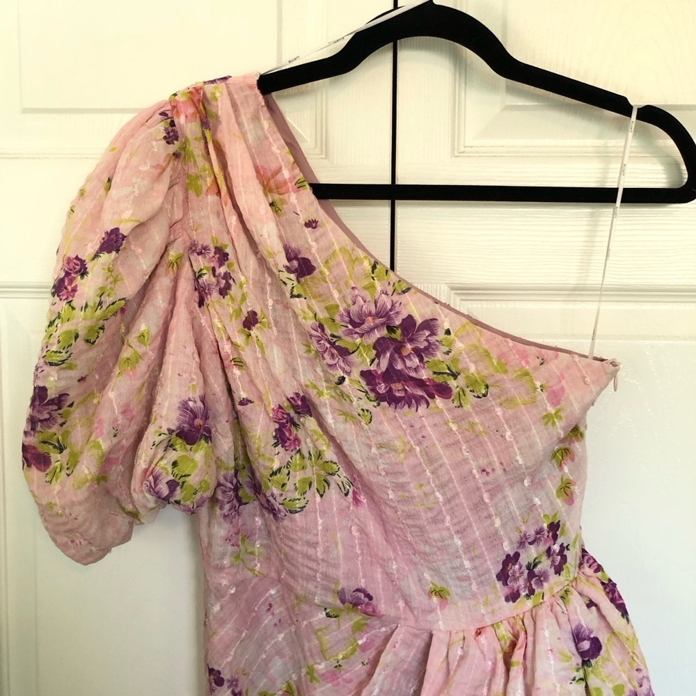 Elliatt Pink Floral Esteem Mini Dress Size M - Picture 5 of 13